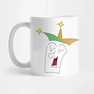 Hand drawn clown Mug